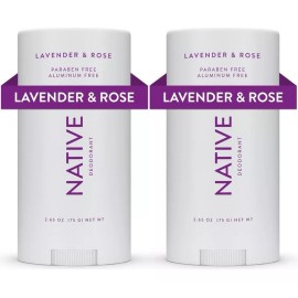Native 2 Pack Native Desodorante Sin Aluminio Unisex Lavanda 75gr