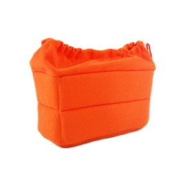 SCGEHA Camera Case, Inner Bag, Single Lens Ref, Shock Absorption, Cushion, Soft, Soft Material, Colorful, Stylish, Bag-in-Bag (Orange)