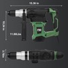 Prostormer 1-1/4" SDS-Plus Rotary Hammer, 13 Amp Powerful Motor, 4