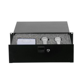 Odyssey ADFRD03 3U Space 5.25 in. Pro Audio Accessory Rack Drawer w Foam idjnow