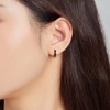 Qings Small Hoop Earrings for Women - 925 Sterling Silver