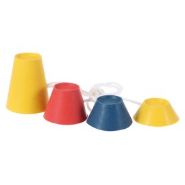 BESPORTBLE Rubber Golf Tees Jumbo Rubber Winter Tees With Assorted Pack of 4
