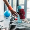 Gym Water Caddy with Phone Holder, Water Bottle Sleeve Bag