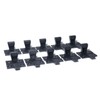 keku Clips 10pcs Plastic Quick Fitting Furniture Panel Joint Bracket