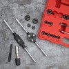 NEIKO Tap and Die Set, 76 Piece, Metric and Standard,
