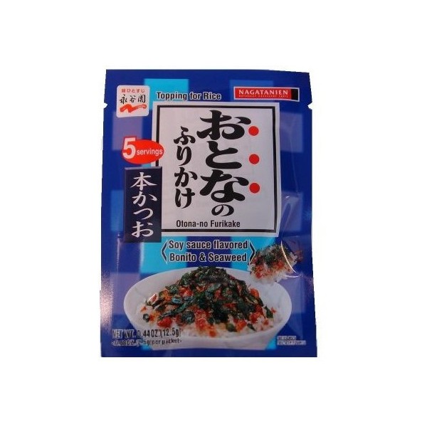 Nagatanien - Otona-no Furikake - Soy Sauce Flavored Bonito &