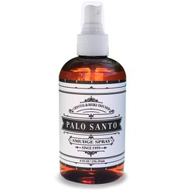 Palo Santo Smudge Spray (8 FL OZ) Premium 100% Pure Palo Santo and Sage Essential Oils. Our Smudge Spray is Crystal & Reiki Infused, Energy Clearing, Purifying, Healing, Smokeless Alternative.
