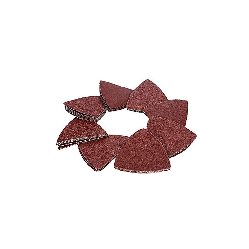 OxoxO 80 mm Triangular Sanding Pad Abrasive Sandpaper No Hole