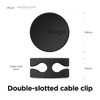 elago CABLE MANAGEMENT BUTTON ケーブルドロップ 収納ボタン 2ケーブル 同時収納可能 ケーブルクリップ 7個セット