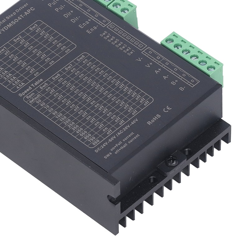 CNC Stepper Motor Driver Adjustable Digital Stepper Controller for 56mm
