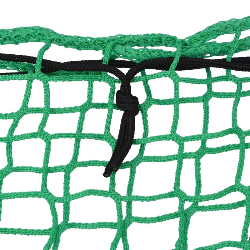 vidaXL 2 pcs Slow Feeding Bale Hay Nets Round 0.75x0.5