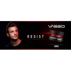 VASSO EVOLUTION MEN CREATIVE PRO AQUA STYLING HAIR WAX RESIST 150ml 2 PCS OFFER