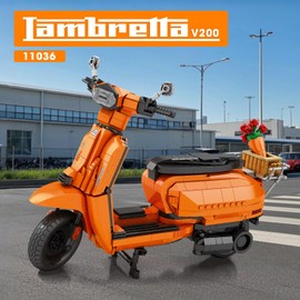 Reobrix V200 Motorcycle Building Set for Adults, Motorbike Building Toys for Kids, Collectible Motorcycle Model Kit 11036 with Stand, Cool Decor Ideal Gifts for Boys Girls Aged 14+ (1,169 PCS)