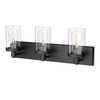 Aipsun Black Vanity Light for Bathroom 3 Light Farmhouse Bathroom