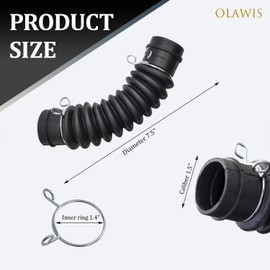 AEM73213001 Washing Machine Drain Hose for LG Washing Machines Tub-to-Pump Drain Hose