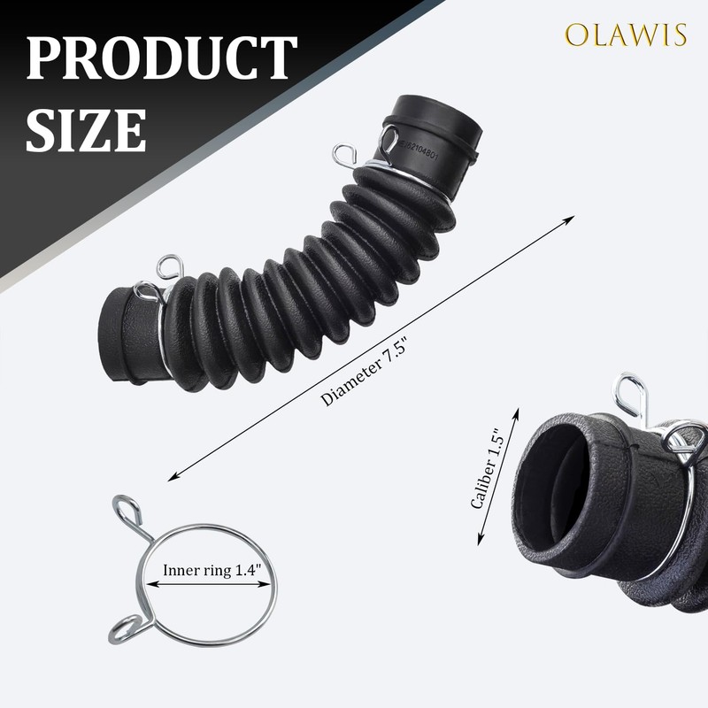 AEM73213001 Washing Machine Drain Hose for LG Washing Machines Tub-to-Pump