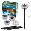 Deco Ultra Luma Lights Solar 8 Colors Outdoor Solar Pathway