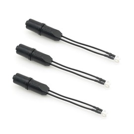 ZYAMY 3PCS TV Antenna Connector Outdoor Matching Transformer UHF VHF FM Model Converter 300 Ohm to 75 Ohm Adapter