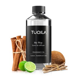 My Way 500ML Hotel Luxury Essential Oil for Diffuser, 5 Star Hotel Scent Oil (Sandalwood, Lemon, Lirs) Long-Lasting Premium Fragrance Oils, Idea Spa & Waterless for Home, Office, Car