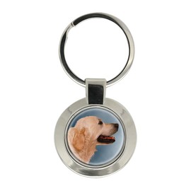 Golden Retriever Key Ring