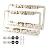 Kigai Western Desert Cowboy License Plate Frames 2PCS Car License