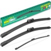 24" 19" 12" Windshield Wiper Blades Replacement for Honda Civic