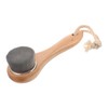 Ipetboom Nano Face Cleansing Brush Wood Handle Gentle Scrub Exfoliating