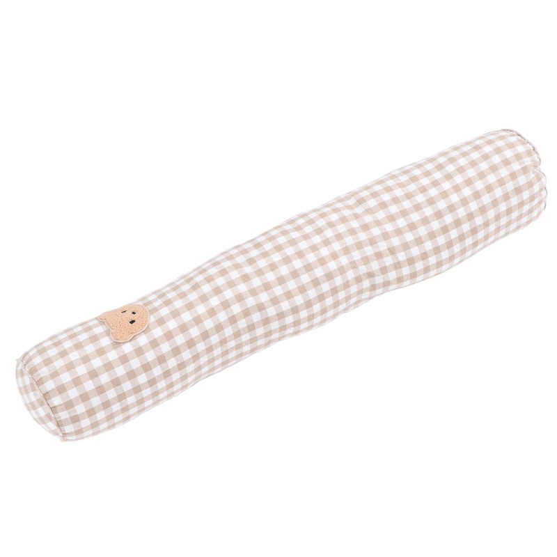 Multifunctional Baby Bolster Soft Breathable Cotton Cute Bear Pattern Infant