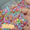 Turtly Glow-in-the-Dark Lucky Turtle Mini Nail Parts (300 Pieces)