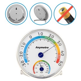 Temperature Humidity Meter Indoor Outdoor Hygrometer Thermometer Analog Monitor Baby Room Greenhouse