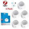5 zigbee Wireless Motion Sensor Detector For alexa Smart Home
