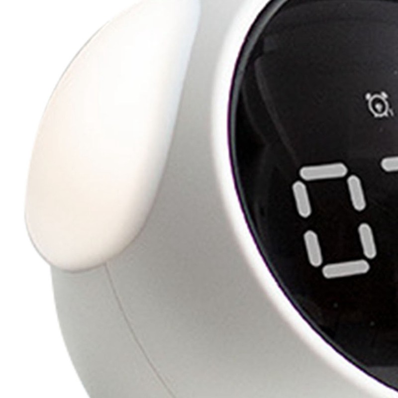 Expression Clock Cute Dog Shape Multifunctional LED Digital Alarm Clock