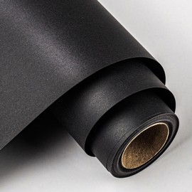 MAYPLUSS Black Kraft Paper Roll 12in x 100 feet,Heavy Duty Recyclable Kraft Paper Perfect for Gift Wrapping Craft,Moving,Packing,Table Runner,Floor Covering,Dunnage,Parcel,Party,Birthday