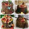 ZiXiang Pine Cone Silicone Mold Squirrel Tree Stump Fondant Molds