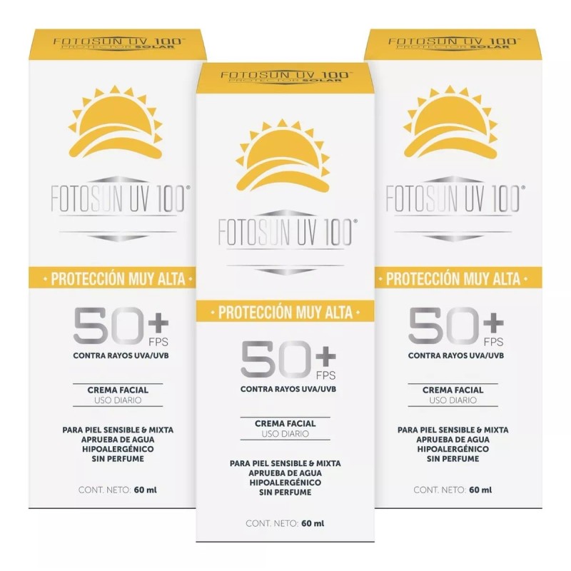 Fotosun Protector Solar Facial Piel Sensible & Mixta Fotosun Uv