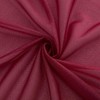 AOKSUNOVA Table Runner Chiffon Bordeaux Red 70 x 400 cm
