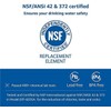Finest-Filters Compatible Fridge Water Filter for LG Fridge LT600P, 5231JA2006A,