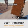 Shantime Leather Wallet Case Compatible with AGM Glory Qualcomm 5G,