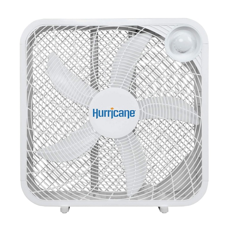 Hurricane 2-Pack Classic Floor Mount Box Fan w/ 3 Quiet