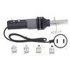 6Pcs Hot Air Gun LCD Digital Display Adjustable Portable Heating