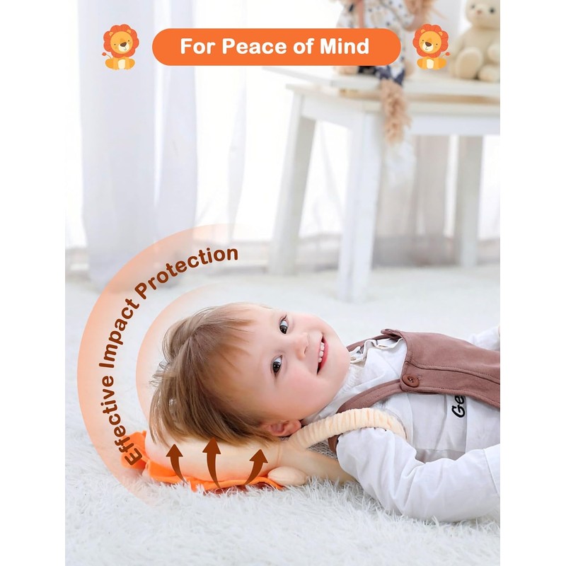 JunNeng Baby Head Protector Backpack Toddler Walking Fall Protection Cushion