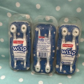 Colgate 3x Colgate Wisp Plus Whitening Coolmint 3x4=12 As Is