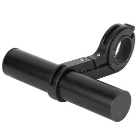 Sazao Extensión de Bicicleta de Metal, Soporte de extensión del Manillar, para instalación de luz, instalación de teléfono móvil, Accesorio de Bicicleta, Equipo de Ciclismo(Negro)