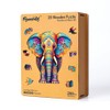 Figured'Art Wooden Puzzle for Adults and Children, 200 Pieces, Animals,