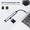 USB C Hub, USB C Adapter 5-in-1 with 2 USB