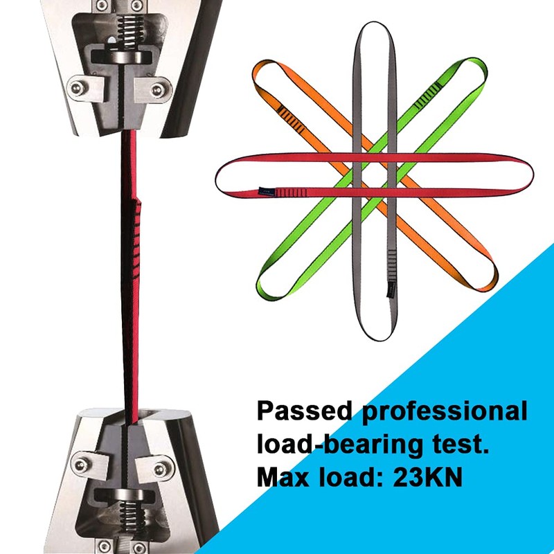 Nylon Climbing Sling, 18 mm Nylon Sling Runner for Climbing,