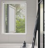 Help Green No-Drill Fine Mesh Window Screen - Easy Self-Install Mosquito Net with Velcro for Summer 150x180cm