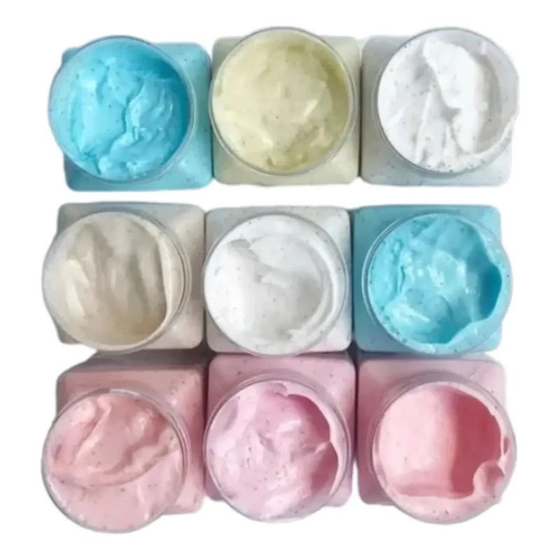 6 Exfoliantes En Crema Con Aroma Para Cara Y Cuerpo