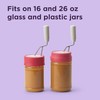 Chef'n Chef'n Nut Butter Stirrer, Fits Most Mason Jars, Red