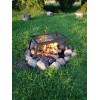 Large Black Campfire Grill